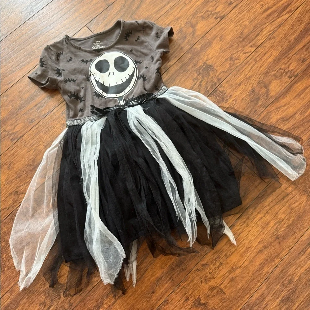 Disney Jack Skellington Halloween Nightmare Before Christmas Dress | Size 4/5